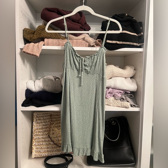 PacSun Pastel Green Mini Dress - Picture 1 of 3